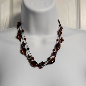 Dabby Reid three stand Necklace